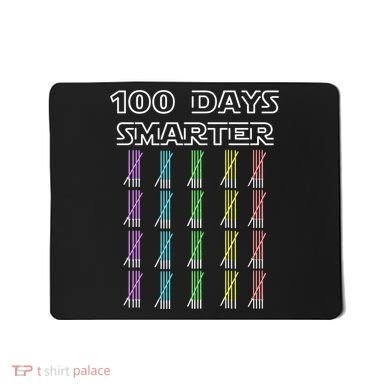 100 Days Smarter 100th Day Of School Mousepad