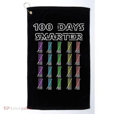 100 Days Smarter 100th Day Of School Golf Towel
