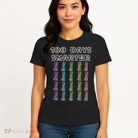 100 Days Smarter 100th Day Of School Women's T-Shirt thumb 4