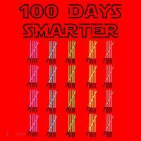 100 Days Smarter 100th Day Of School Santa Hat thumb 1