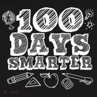 100 Days Smarter Funny 100 Days Of School Apron thumb 3
