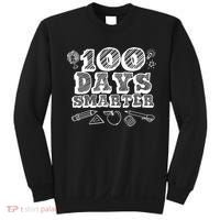 100 Days Smarter Funny 100 Days Of School Sweatshirt thumb 0