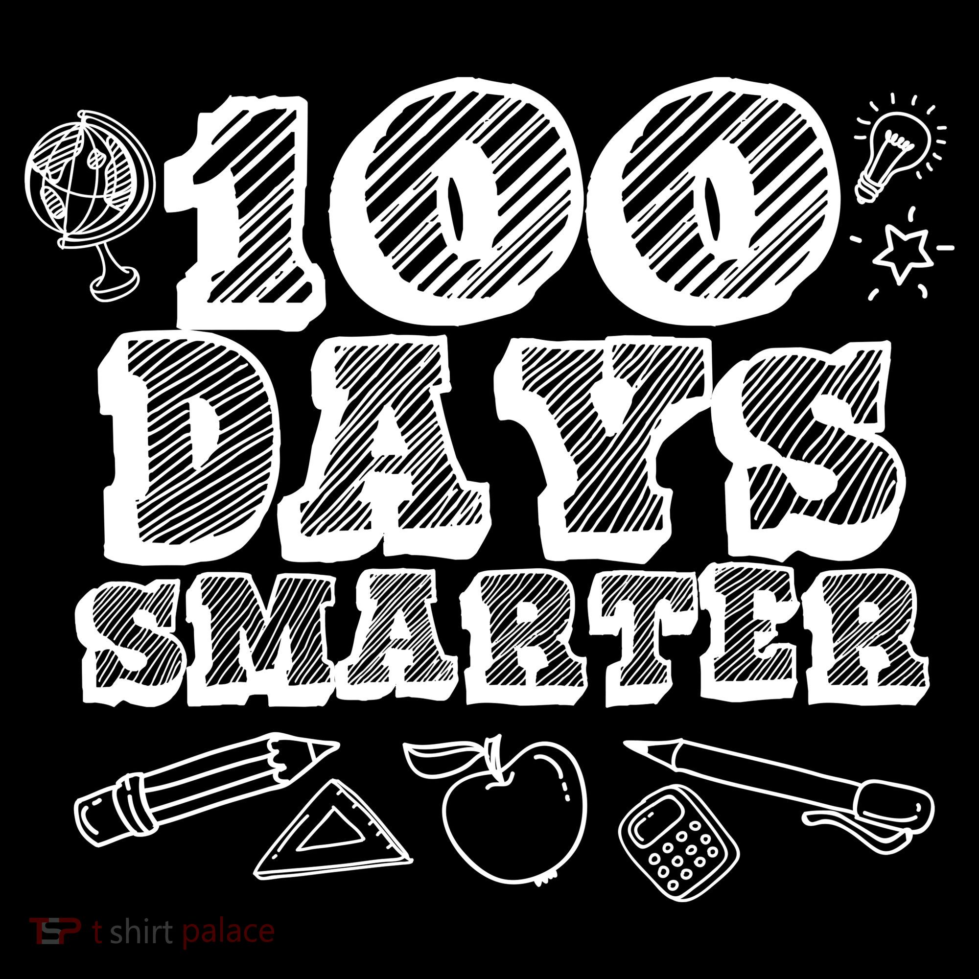 100 Days Smarter Funny 100 Days Of School Women's Hoodie