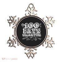 100 Days Smarter Funny 100 Days Of School Ornament thumb 0