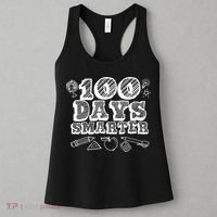 100 Days Smarter Funny 100 Days Of School Women's Tank Top thumb 3