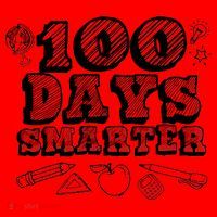 100 Days Smarter Funny 100 Days Of School Santa Hat thumb 1