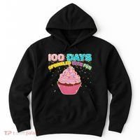 100 Days Sprinkled With Fun Cupcake  Hoodie thumb 0
