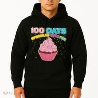 100 Days Sprinkled With Fun Cupcake  Hoodie thumb 2