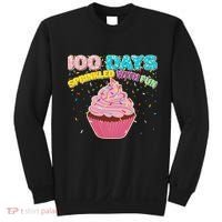 100 Days Sprinkled With Fun Cupcake  Sweatshirt thumb 0