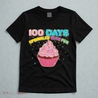 100 Days Sprinkled With Fun Cupcake  T-Shirt thumb 5
