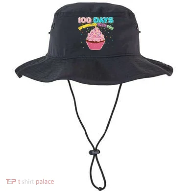 100 Days Sprinkled With Fun Cupcake  Bucket Hat