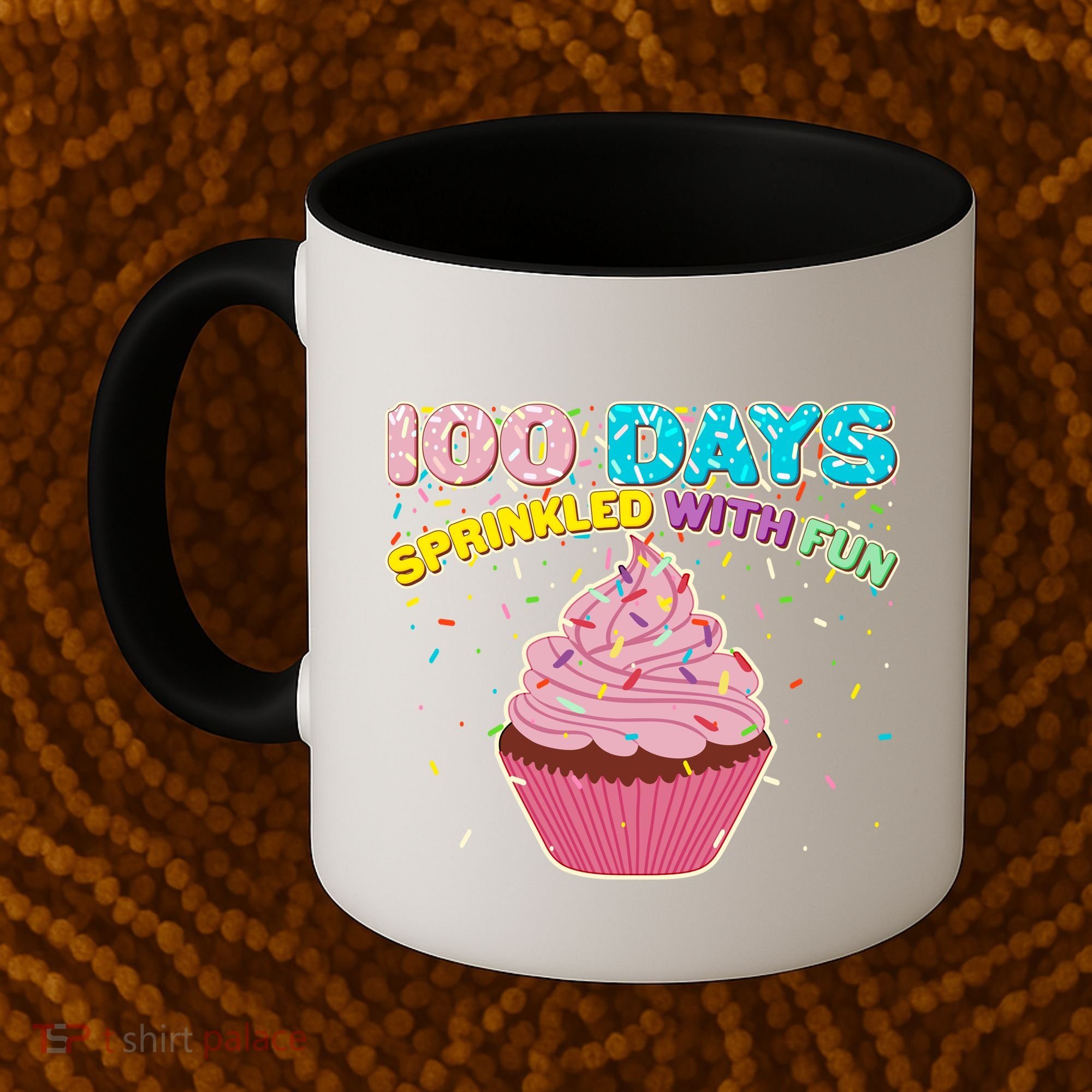 100 Days Sprinkled With Fun Cupcake  Coffee Mug
