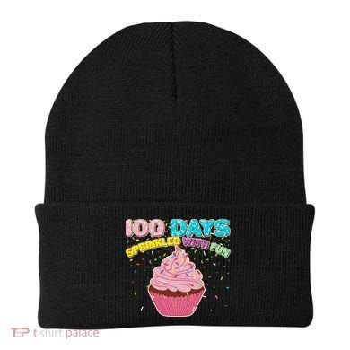 100 Days Sprinkled With Fun Cupcake  Beanie