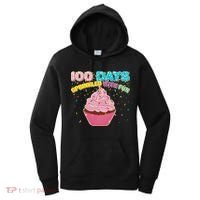 100 Days Sprinkled With Fun Cupcake  Women's Hoodie thumb 0