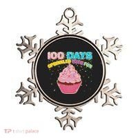 100 Days Sprinkled With Fun Cupcake  Ornament thumb 0