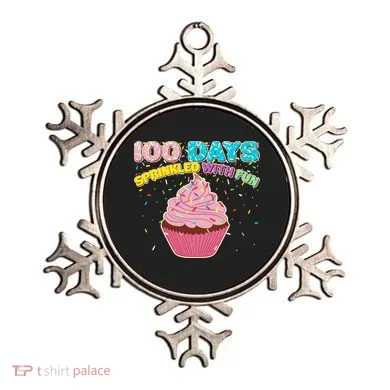 100 Days Sprinkled With Fun Cupcake  Ornament
