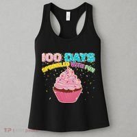 100 Days Sprinkled With Fun Cupcake  Women's Tank Top thumb 3