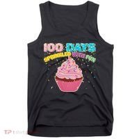 100 Days Sprinkled With Fun Cupcake  Tank Top thumb 0
