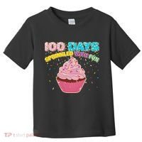100 Days Sprinkled With Fun Cupcake  Toddler T-Shirt thumb 0