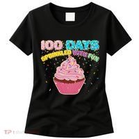 100 Days Sprinkled With Fun Cupcake  Women's T-Shirt thumb 0