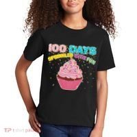 100 Days Sprinkled With Fun Cupcake  Kids T-Shirt thumb 2