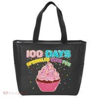 100 Days Sprinkled With Fun Cupcake  Tote Bag thumb 0