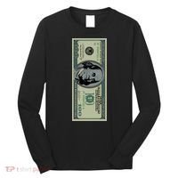 100 Dollar Bill - $100 - Benjamin Franklin Money Long Sleeve Shirt thumb 0