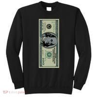 100 Dollar Bill - $100 - Benjamin Franklin Money Sweatshirt thumb 0