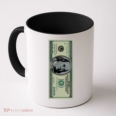 100 Dollar Bill - $100 - Benjamin Franklin Money Coffee Mug