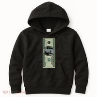 100 Dollar Bill - $100 - Benjamin Franklin Money Kids Hoodie thumb 0