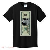 100 Dollar Bill - $100 - Benjamin Franklin Money Kids T-Shirt thumb 0