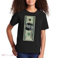 100 Dollar Bill - $100 - Benjamin Franklin Money Kids T-Shirt thumb 2