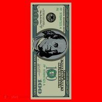 100 Dollar Bill - $100 - Benjamin Franklin Money Santa Hat thumb 1