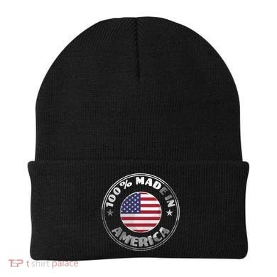 100% Made In America Beanie