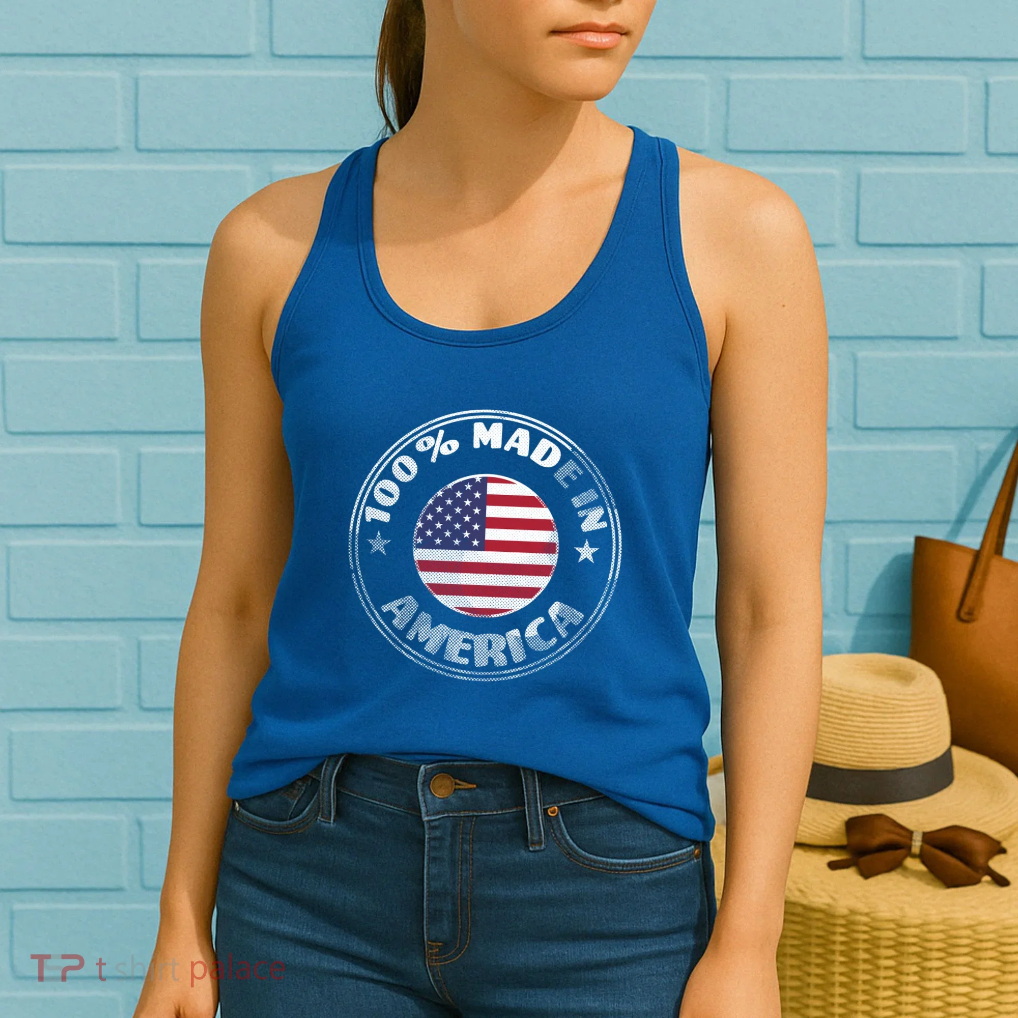 100% Made In America Women's Tank Top
