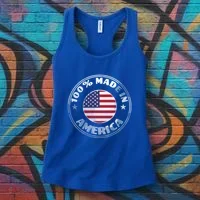 100% Made In America Women's Tank Top thumb 3