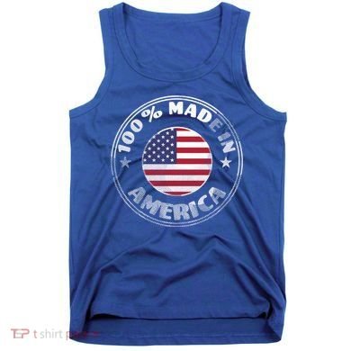 100% Made In America Tank Top