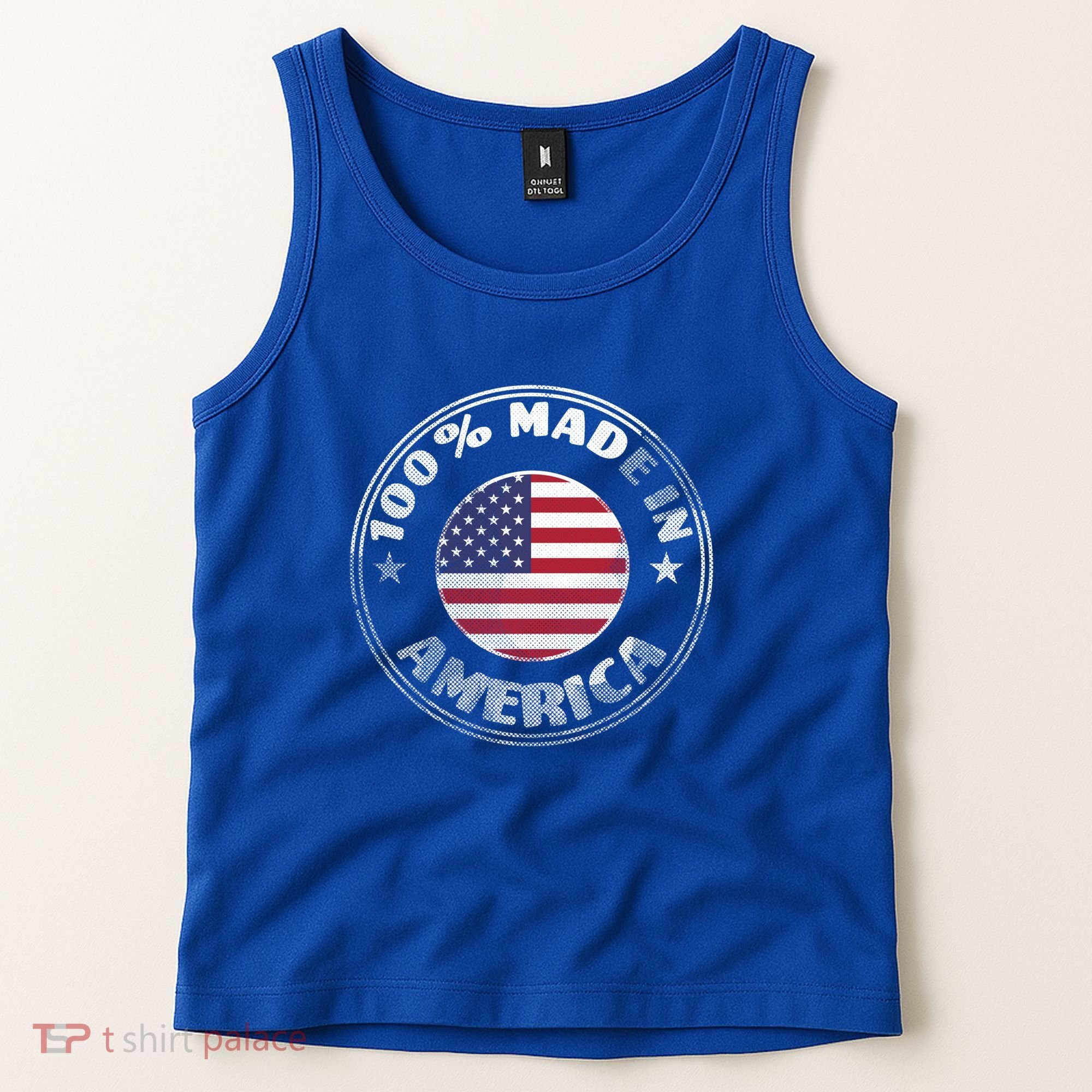 100% Made In America Tank Top