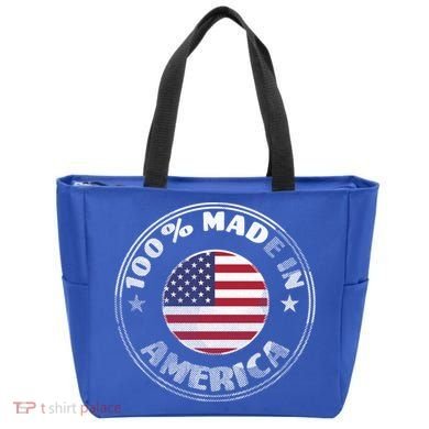 100% Made In America Tote Bag