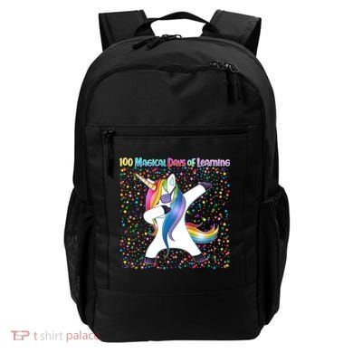 100 Magical Days of Learning Dabbing Unicorn Backpack