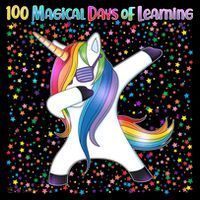 100 Magical Days of Learning Dabbing Unicorn Baby Bodysuit thumb 2