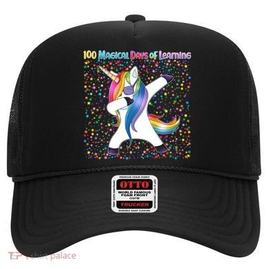 100 Magical Days of Learning Dabbing Unicorn Hat
