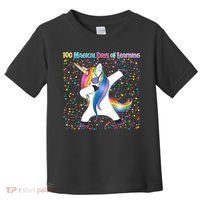 100 Magical Days of Learning Dabbing Unicorn Toddler T-Shirt thumb 0