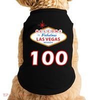 100 Years Old In Vegas - 100th Birthday Doggie Tank thumb 0