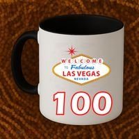 100 Years Old In Vegas - 100th Birthday Coffee Mug thumb 2