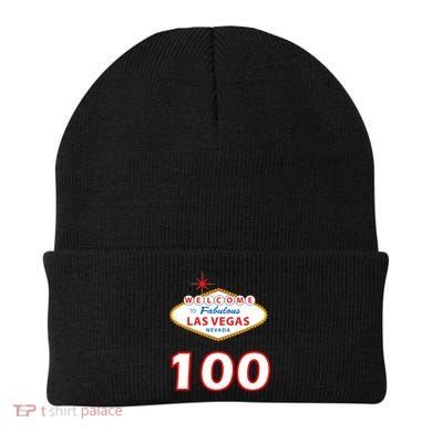 100 Years Old In Vegas - 100th Birthday Beanie