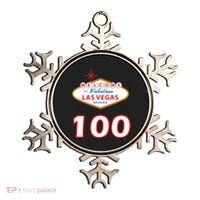 100 Years Old In Vegas - 100th Birthday Ornament thumb 0