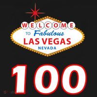 100 Years Old In Vegas - 100th Birthday Ornament thumb 1