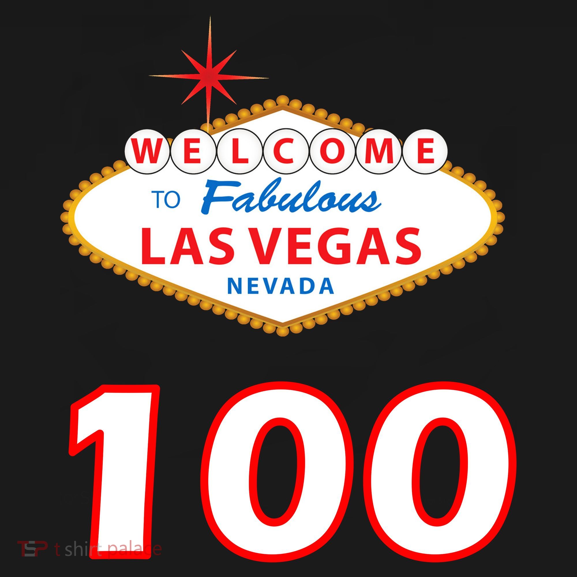 100 Years Old In Vegas - 100th Birthday Ornament