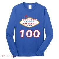 100 Years Old In Vegas - 100th Birthday Long Sleeve Shirt thumb 0